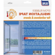 Frefly Store Epdm Kauçuk Pencere ve Kapı Izolasyon Bandı - 5mm x 15MM x 5mt