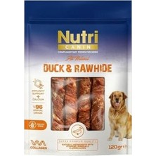 Frefly Store Rawhide Ördek Eti Sargılı Kemik Köpek Ödülü 120 gr
