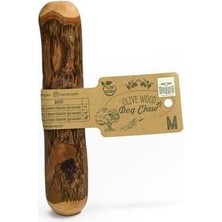 Frefly Store Doğal Zeytin Ağacı Köpek Çiğneme Oyuncağı Medium