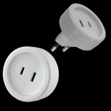 Frefly Store Seyahat Adaptörü, Tip C'den Tip A'ya Dönüştürücü, 250V-6A Kapasite