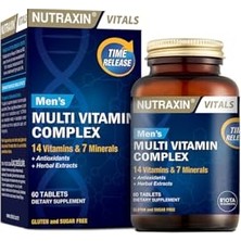 Frefly Store Nutraxin Men's Multi Vitamin Complex 60 Tablet Takviye Edici Gıda
