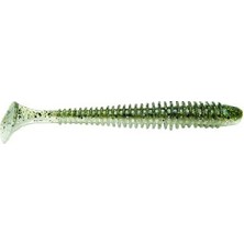 Frefly Store 3.5" Silver Flash Ağırlıklı Silikon Yem