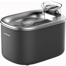 Frefly Store Haustier WF007L Otomatik Kedi Su Sebili,kedi Su Çeşmesi, Su Şelalesi, Su Pınarı 3.5lt Geniş Hazne, Bpa Içermez, Ultra Sessiz (Siyah)          [enerji Sınıfı A+]