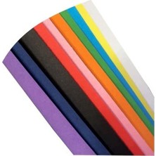 Frefly Store Nistabolje Renkli 50X70 cm Fon Kartonu 10 Renk 1 Rulo Büyük Boy, Nistabolje