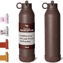 Frefly Store 3 Katmanlı Paslanmaz Çelik Termos Seti 750 ml - Plum 1286951