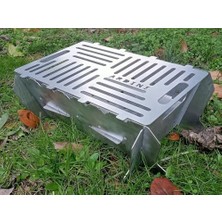 Frefly Store Portatif Pratik Katlanabilir Mangal 41X25 cm