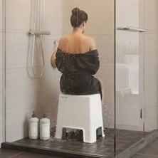 Frefly Store Kaymaz Banyo Taburesi, 150 kg Taşıma Kapasitesi ile Güvenli Kullanım