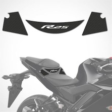 Frefly Store Yamaha R25 Karbon Desen Sele Üstü Koruma Pad R 25