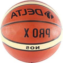 Frefly Store Kaliteli Kauçuk Basketbol Topu (Turuncu)