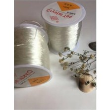 Frefly Store Silikonlu Esnek Lastik, 100 Metre, 0.8mm Kalınlığında