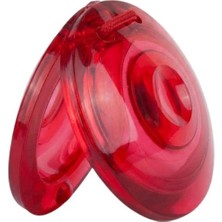 Frefly Store Plastik Kastanyet El Perküsyon Aleti Kırmızı 5.5 cm