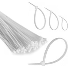 Frefly Store Kablo Kelepçe Bağı Seti, 100 Adet, 2.5X100MM