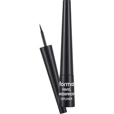 Frefly Store Flormar Suya Dayanıklı Parlak Dipliner (Siyah) - Waterproof Dipliner - 001 Black - 8690604536498