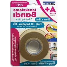 Frefly Store Kaliteli Maskeleme Bandı 20MMX25MT - Boya ve Dıy Projeleri Için