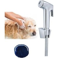 Frefly Store Sprey El Duşu Kedi Köpek Yıkama Tabancası Seti ve Kedi Köpek Yıkama Tarağı