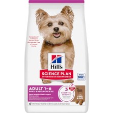 Frefly Store Hill's Adult Small Miniature Lamb&rice Kuzu Etli Pirinçli Yetişkin Küçük Irk Kuru Köpek Sı, 1.5 kg