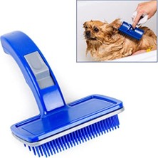 Frefly Store Buffer® Kendini Temizleyen Kedi Köpek Tüy Bakım Tarağı Tüy Alıcı Toplayıcı Tarak Düğmeli Fırça
