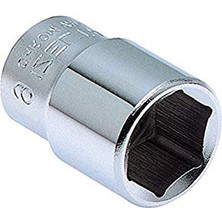 Frefly Store Izeltaş 1110060017 17 mm 3/8" Altı Köşe Lokma Anahtar, Krom, 17 mm