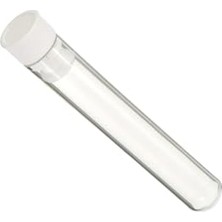 Frefly Store 12X75 mm Kapaklı Deney Tüpü Dibi Yuvarlak ( 100 Adet)