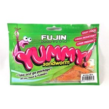 Frefly Store Fujın Yummy Sandworm 7cm Lrf Silikonu