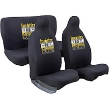 Frefly Store Mirsepet Fiat Palio Weekend Ile Uyumlu Oto Koltuk Kılıfı Ile Uyumlu Siyah 4 Parça Tasarım Logo Hustle