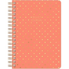 Frefly Store Le Color Noktalı Bullet Journal Pro Defter Shine Mercan 17X24