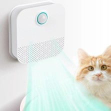 Frefly Store Akıllı Evcil Hayvan Koku Giderici Cihaz, USB Şarjlı Otomatik Deodorant ve Sterilizasyon, Kedi Kumu Kokusu Için Sensörlü Hava Temizleyici, Sessiz ve Kompakt Tasarım