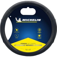 Frefly Store Mıchelın ML1003N Premium Suni Deri Direksiyon Kılıfı, Siyah