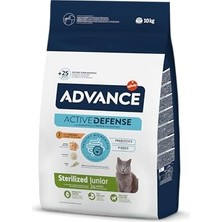 Frefly Store Junior Sterilized Tavuklu Kısır Kedi Sı, 10 kg