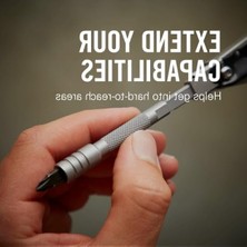 Frefly Store Metal Bit Sürücü Uzatma Aparatı, Yüksek Karbon Çelik