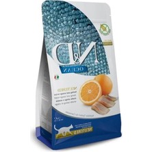 Frefly Store Tahılsız Ringa Balığı ve Portakallı Kedi Maması, 1.5 kg