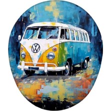 Frefly Store Retro Vosvos Minibüs Temalı Mouse Pad