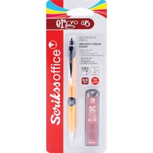 Frefly Store Scrikss Office, Scrikss Ergo Versatil 0.5 mm Sarı & Min Uç 2'li Set, T00SCCC5ERG09A, Sarı, 0.5 mm