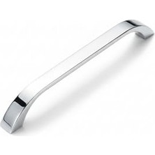 Frefly Store Göksu Krom Metal Mutfak Dolap Kulpları, Çekmece Kapak Kulbu, Mobilya Kulp (96 Mm, Adet, 1)