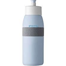 Frefly Store Mepal Ellipse Nordic Denim Sports Su Şişesi – 500 ml Kapasite – Spor ve Eğlence Için Pratik Su Şişesi – Yumuşak Çekmeli Ağız Parçası – Bulaşık Makinesinde Yıkanabilir