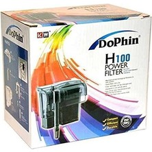 Frefly Store Dophin H-100 Askı Filtre 230 L/h H100 Akvaryum Şelale Filtresi (Askılı Filtre)
