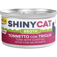 Frefly Store Shinycat Broth Barbun Balıklı Ton Balığı Kedi Sı, 70 Gram