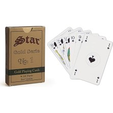 Frefly Store Star Gold Plastik Serisi No 1 Oyun Kağıdı