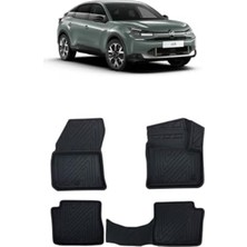 Frefly Store 2025 Model Citroen C4 Için Uyumlu 5d Ekstra Havuzlu Paspas