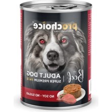 Frefly Store Sığır Etli ve Pirinçli Yetişkin Köpek Maması, 400 G x 12 Adet