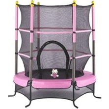 Frefly Store Çocuk Trambolini, 140 cm Pembe Eğlenceli Tasarım