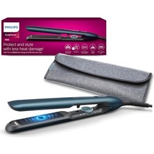 Frefly Store Philips Saç Düzleştirici, Bukle Özellikli, Argan Yağlı Plaka, Thermoshield, Uv Koruma, Iyonik Bakım, Hızlı Isınma, Geniş Sıcaklık Ayarı, Isıya Dayanıklı Kılıf Hediyeli, BHS732/00