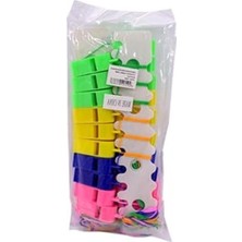 Frefly Store 20 Adet Turuncu Plastik Düdük, Pratik Kullanım Için Uygun