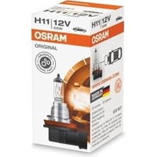 Frefly Store Osram H11 Sis Far Ampul Takımı 55W 12V Alman Üretimi(2 Adet)