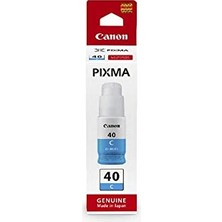 Frefly Store Canon GI-40C Mavi Mürekkep Kartuşu