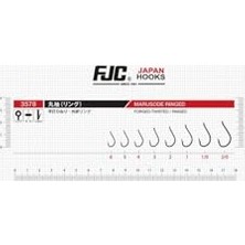 Frefly Store Fjc 3578 Marusode Ringed No:2/0 Black L 11 P. Olta Iğnesi