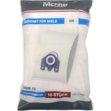 Frefly Store Miele Uyumlu Gn Serisi Elektrikli Süpürge Torbası, 10 Adet, Klasik C1, Complete C2 C3, S2000 S5000 S8000 Uyumlu
