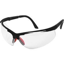 Frefly Store BADEM10 Bisiklet Güneş Gözlüğü Koruyucu Silikonlu Bisikletçi Gözlük S600 Şeffaf