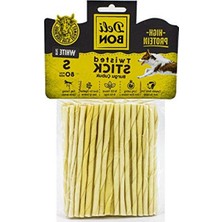 Frefly Store Ince Burgu Çubuk, Gerçek Deri, 80 Pcs., Beyaz