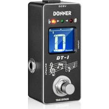 Frefly Store Dt-1 Tuner Pedal (Siyah)